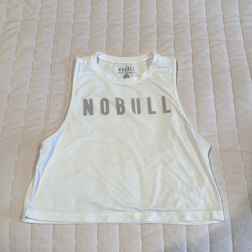 No Bull cropped muscle tee